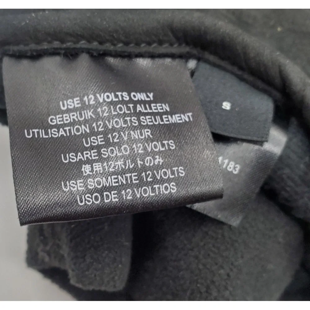 Harley-Davidson Black Leather Winter Gloves